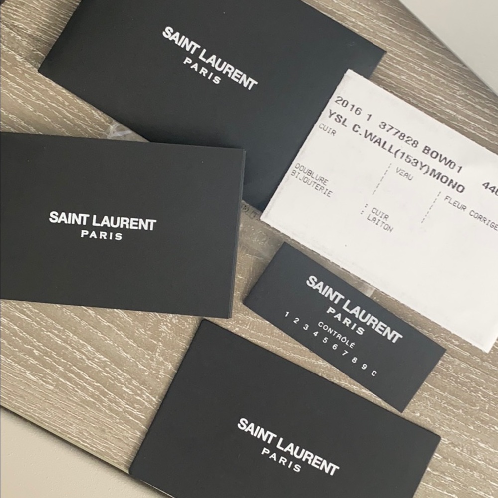 YSL WALLET ON CHAIN - Picture 10 of 10